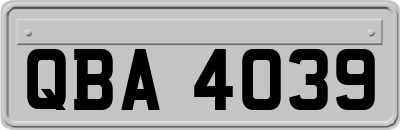QBA4039