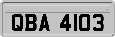 QBA4103