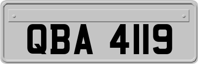 QBA4119