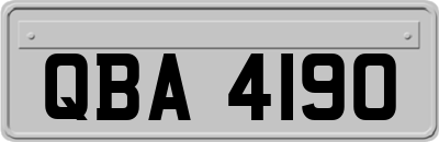 QBA4190