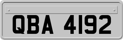 QBA4192
