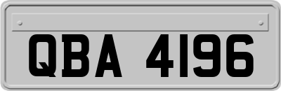 QBA4196