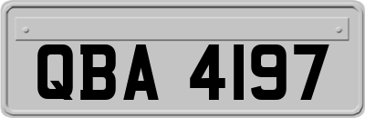QBA4197