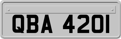 QBA4201