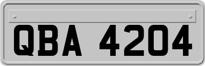 QBA4204