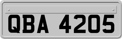 QBA4205