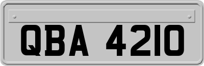 QBA4210