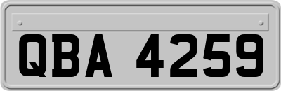 QBA4259