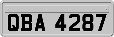 QBA4287