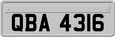 QBA4316