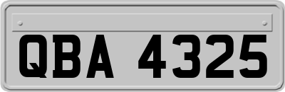 QBA4325