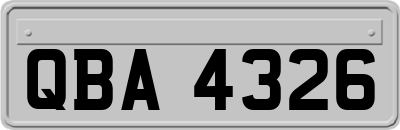 QBA4326