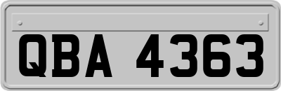 QBA4363