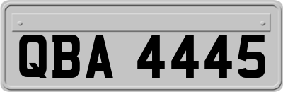 QBA4445