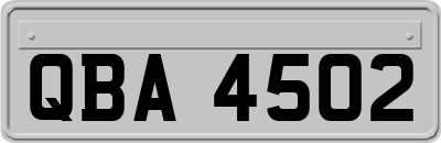 QBA4502