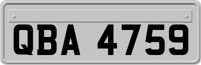 QBA4759