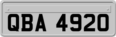 QBA4920