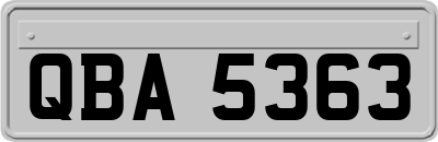 QBA5363