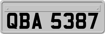 QBA5387