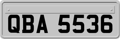 QBA5536