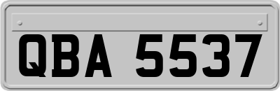 QBA5537