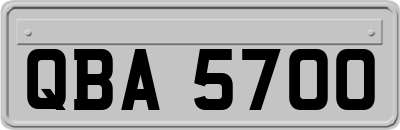 QBA5700