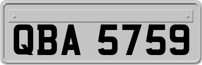 QBA5759