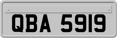 QBA5919