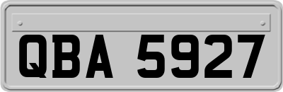 QBA5927