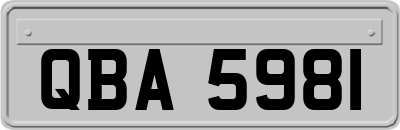 QBA5981