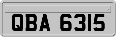 QBA6315