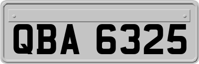 QBA6325
