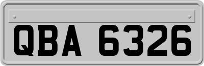 QBA6326
