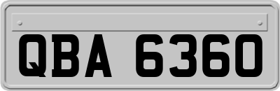QBA6360