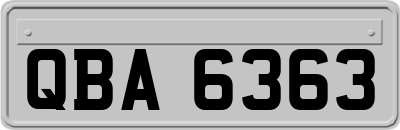 QBA6363