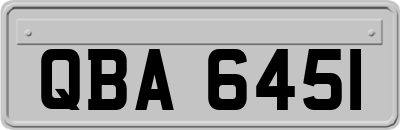 QBA6451