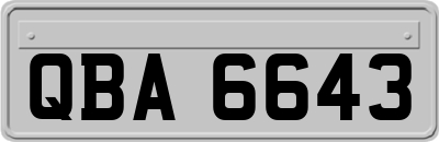 QBA6643