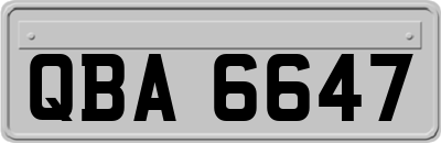 QBA6647