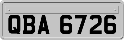 QBA6726