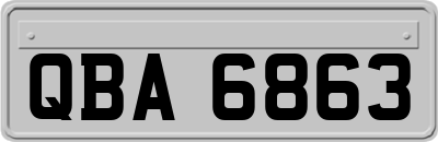 QBA6863