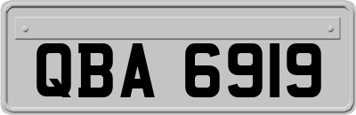 QBA6919