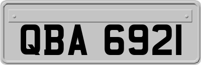 QBA6921