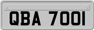QBA7001
