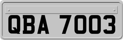 QBA7003