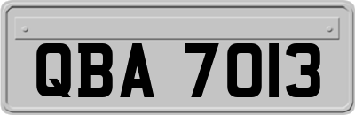 QBA7013