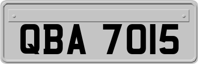 QBA7015