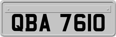 QBA7610