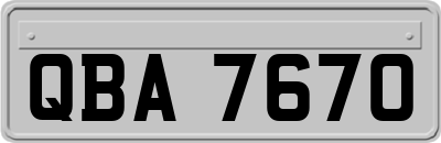 QBA7670