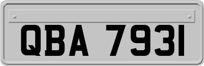 QBA7931