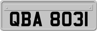 QBA8031